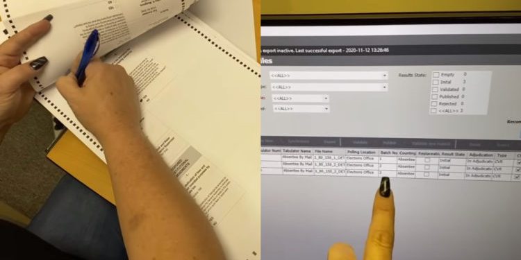 Watch: Election Officials Demonstrate How Allegedly Dominion Machines Can Switch Votes, Fill Out Blank Ballots
