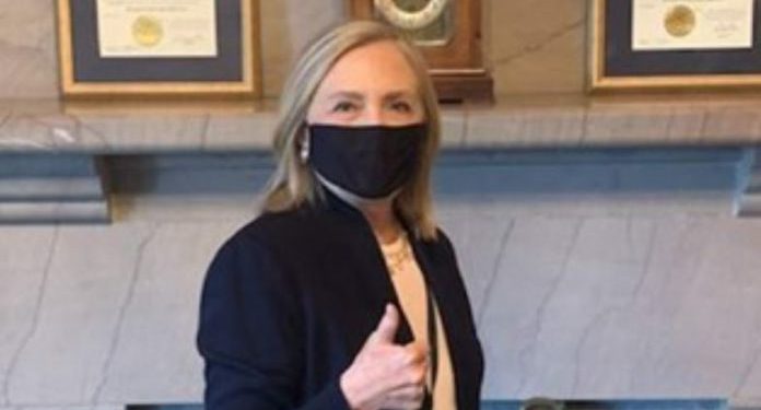 Hillary and Bill Clinton Cast Electoral College Votes for Biden and Harris