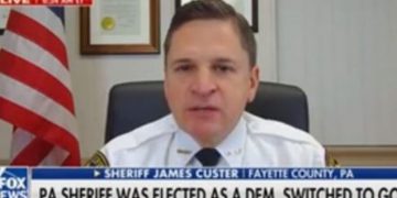 Penn. Sheriff Has Had Enough With Democrat’s ‘Socialist Agenda’, Changes His Party to Republican