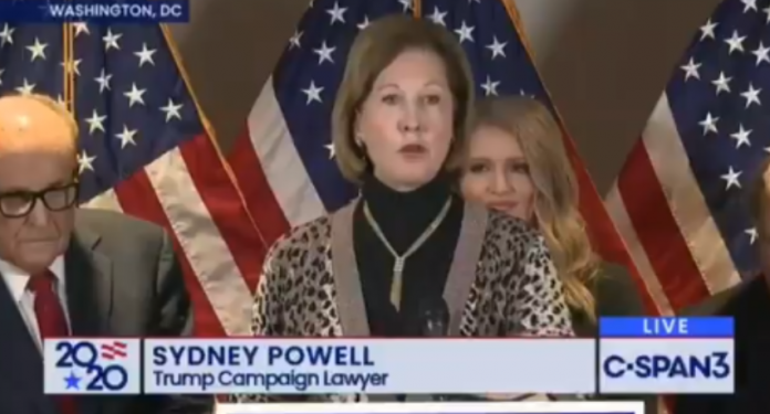 Sidney Powell Is Working on RICO Case Against Dominion and Smartmatic – Will It Stop There?