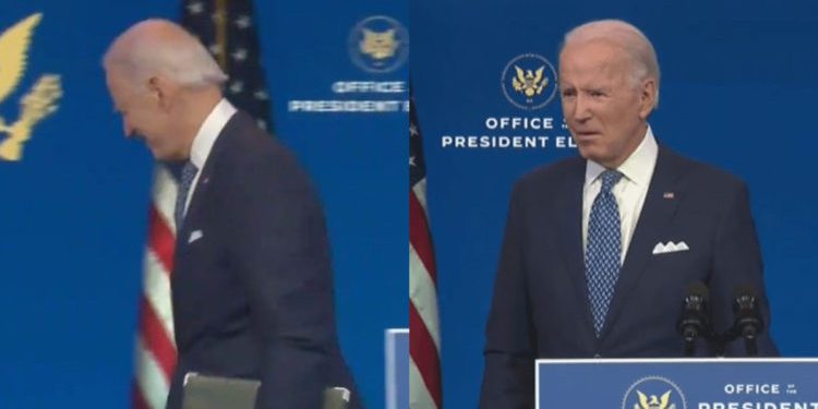 Watch: Joe Biden Flees Podium, Calls Reporter ‘One Horse Pony’ for Asking Question About Hunter Biden