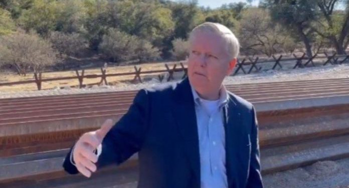 Sen. Graham Visits Unfinished Wall: “This is Dumb, Even By The Standards of The Federal Government”
