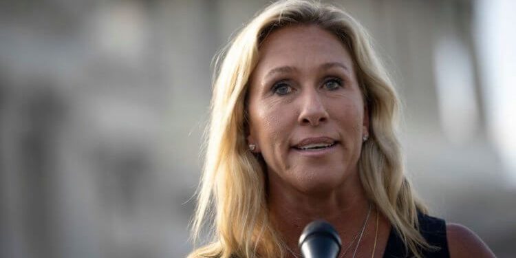 Marjorie Taylor Greene Calls Out 2 Top Republicans as ‘Merging With Dems’
