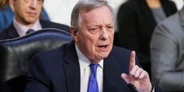 Chairman Durbin of the Democratic Party States that There’s No Desire to Subpoena Jeffrey Epstein’s Flight Logs